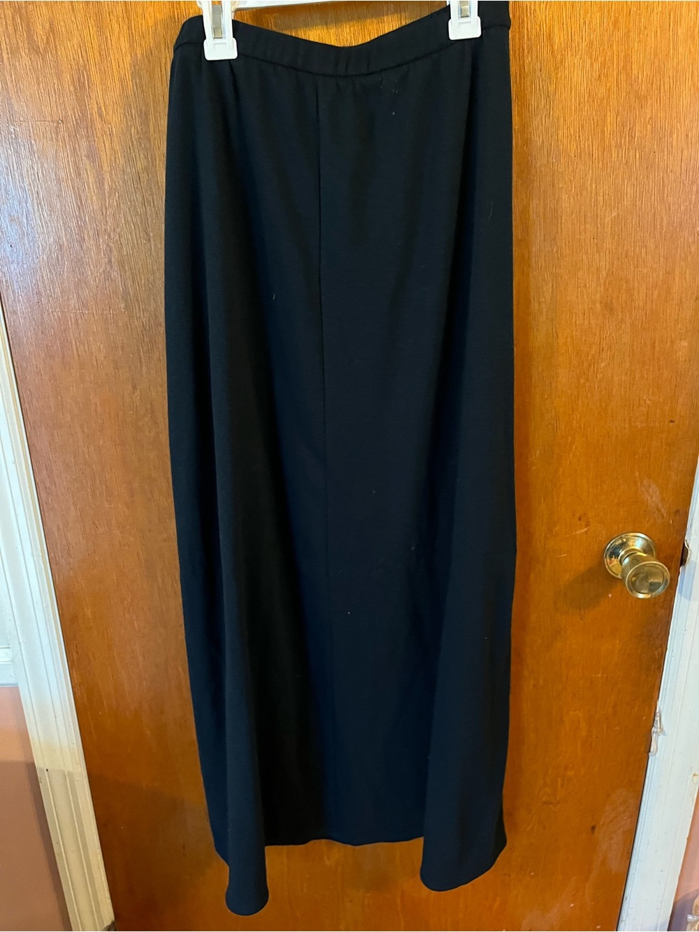 Black Maxi Skirt-10-12 Tall